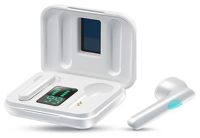 Наушники TWS Prolike TWS55D белые, Белый
Наушники TWS Prolike TWS55D белые, Белый