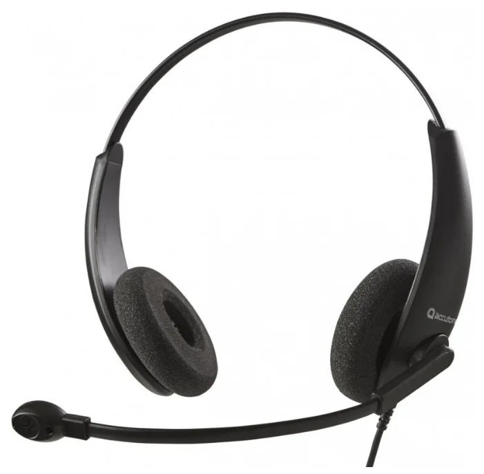 Проводная гарнитура Accutone TB7RJ-AC-U10P, Черный
Проводная гарнитура Accutone TB7RJ-AC-U10P, Черный