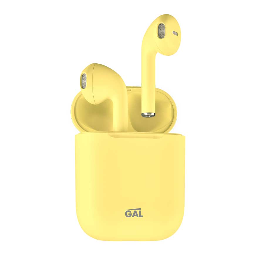 Наушники GAL TW-3500 желтый матовый
Наушники GAL TW-3500 желтый матовый