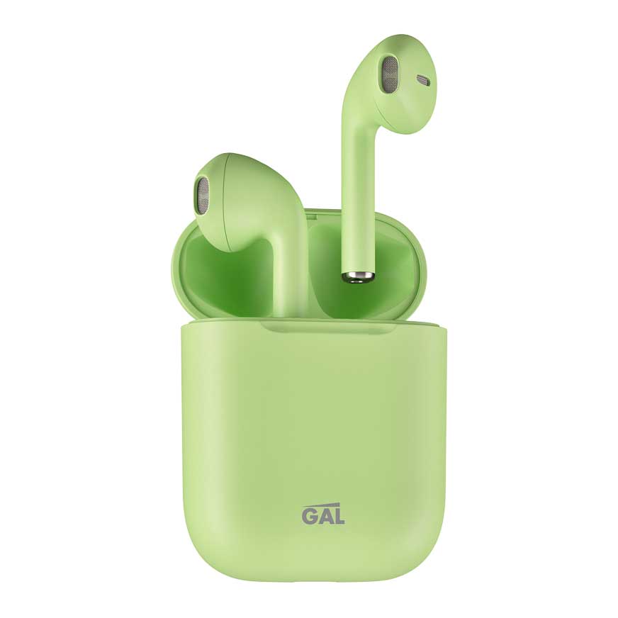 Наушники GAL TW-3500 зеленый матовый
Наушники GAL TW-3500 зеленый матовый