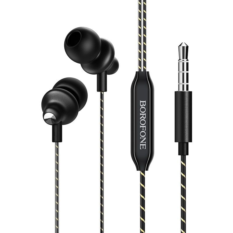 Наушники Borofone BM42 Sophisticated Universal Black, Черный
Наушники Borofone BM42 Sophisticated Universal Black, Черный