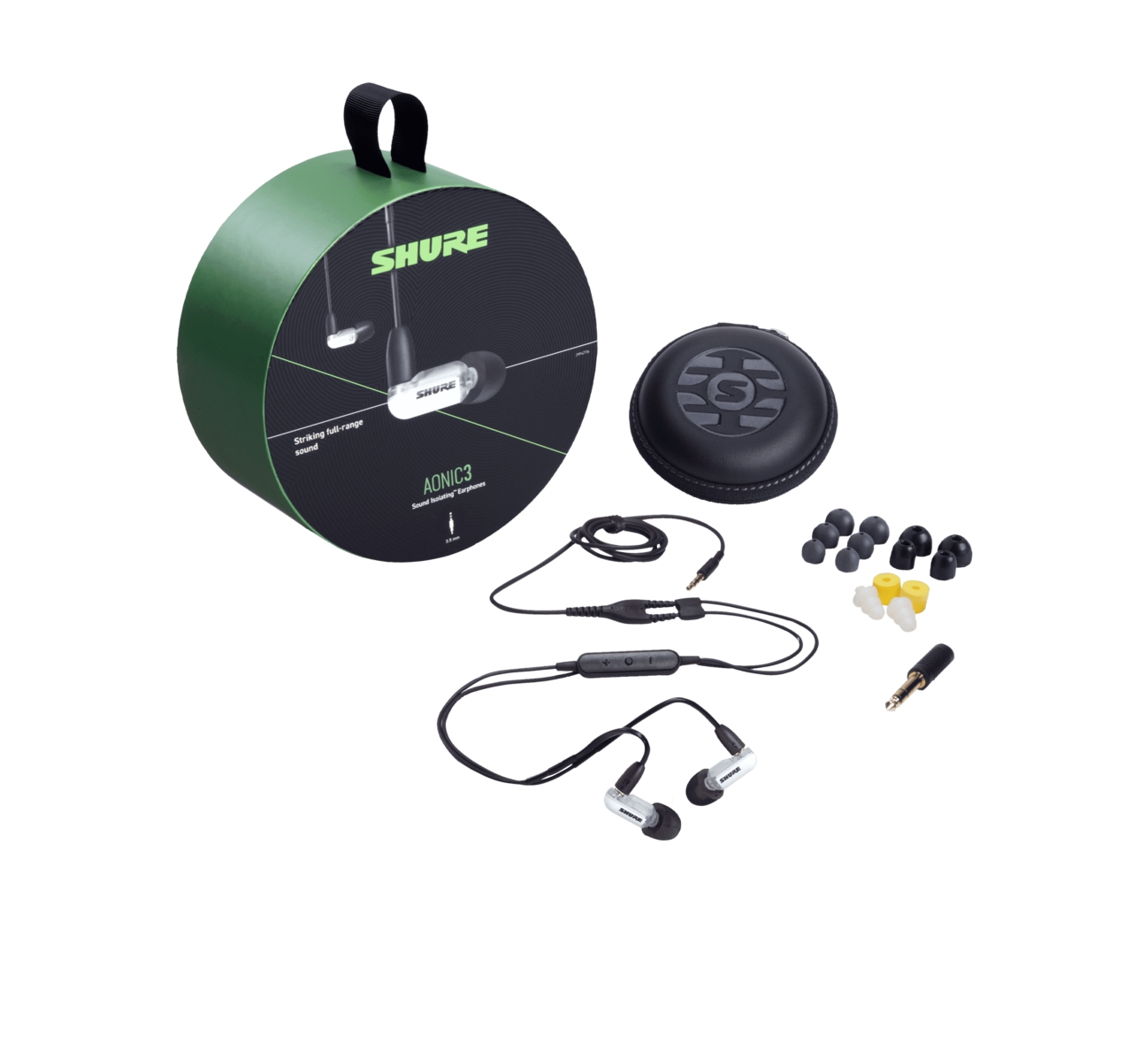 Наушники Shure Aonic 3 SE31BAWUNI-EFS, Белый
Наушники Shure Aonic 3 SE31BAWUNI-EFS, Белый