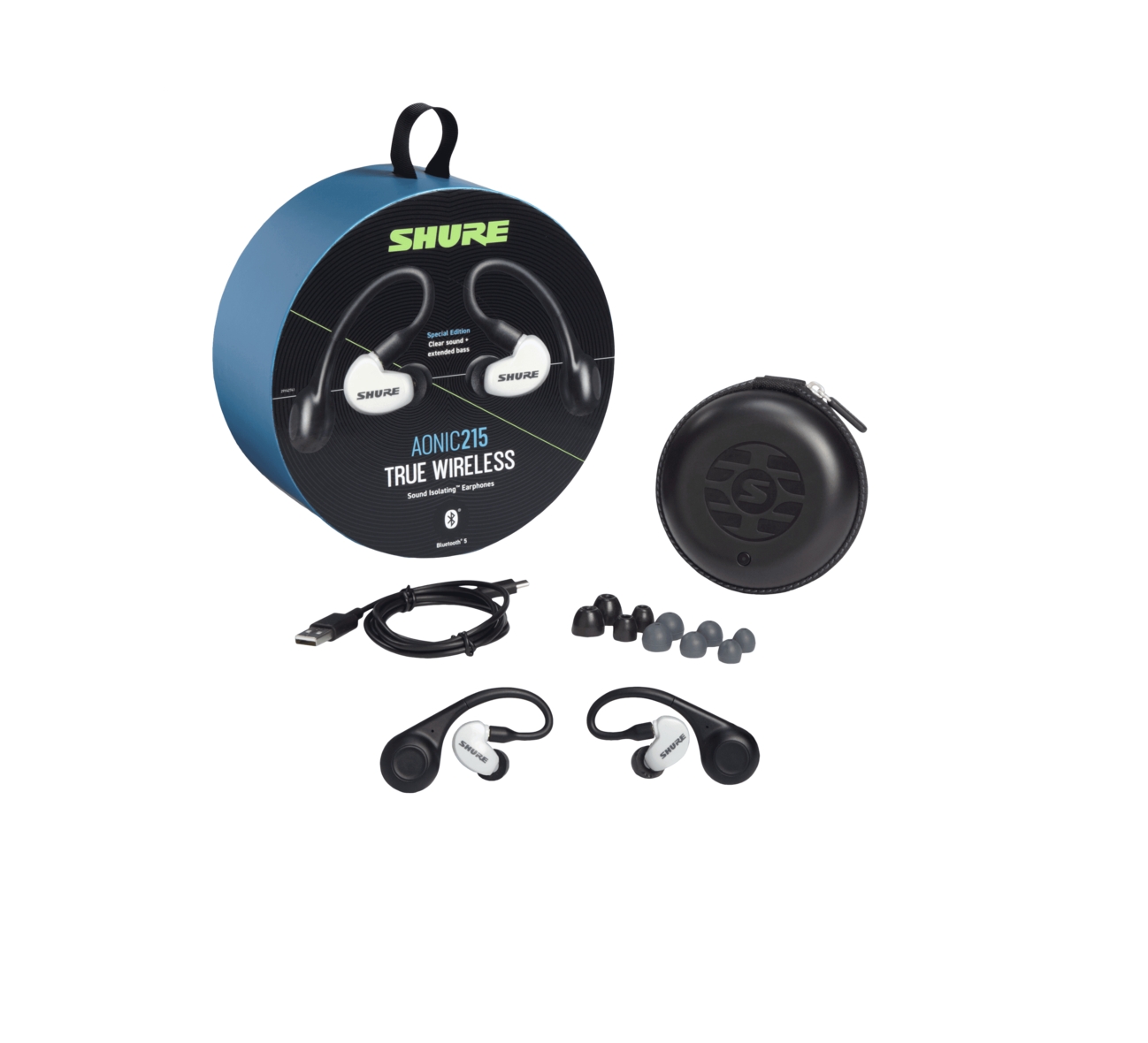 Наушники Shure SE215SPE-W-TW1-EFS, Белый
Наушники Shure SE215SPE-W-TW1-EFS, Белый