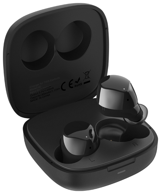 Наушники TECNO Hipods H2 black, Черный 
Наушники TECNO Hipods H2 black, Черный