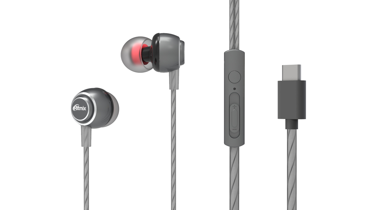 Наушники Ritmix RH-150MC Space grey, Серый
Наушники Ritmix RH-150MC Space grey, Серый