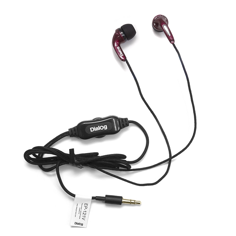 Наушники Dialog EP-121V Red, Красный;черный 
Наушники Dialog EP-121V Red, Красный;черный