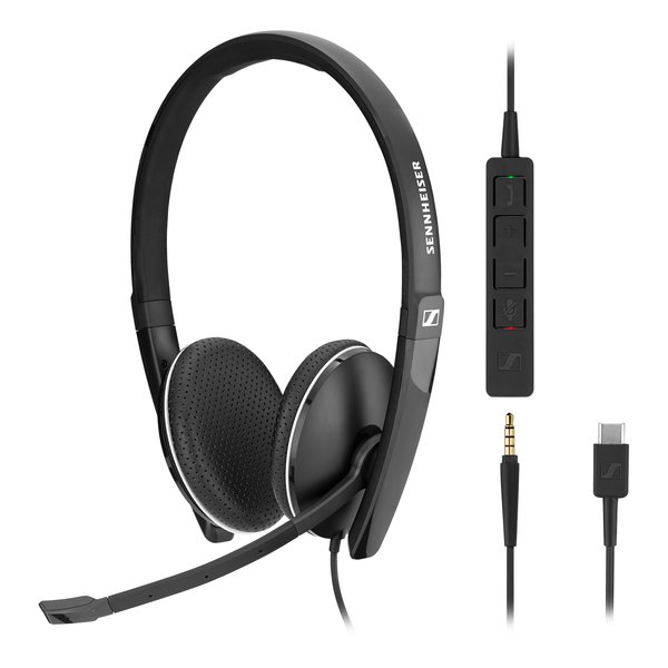 Наушники Sennheiser SC 165 USB C (508356)
Наушники Sennheiser SC 165 USB C (508356)