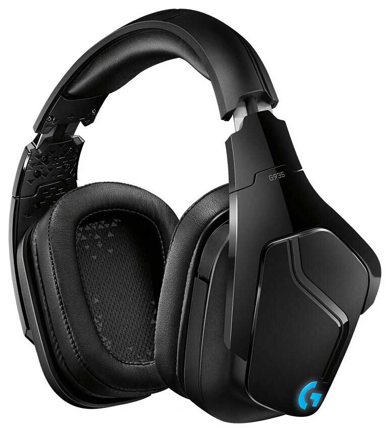 Наушники Logitech G935 7.1 Lightsync (981-000744), Черный
Наушники Logitech G935 7.1 Lightsync (981-000744), Черный