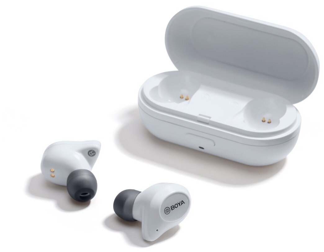 Наушники Boya BY-AP1 белые, Белый
Наушники Boya BY-AP1 белые, Белый