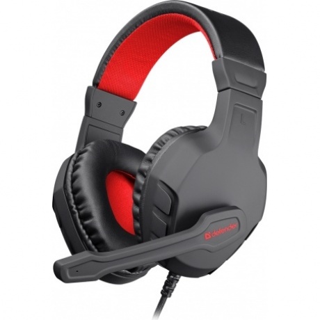 Наушники игровые Defender Gaming Cujo Black/Red (64505)
Наушники игровые Defender Gaming Cujo Black/Red (64505)