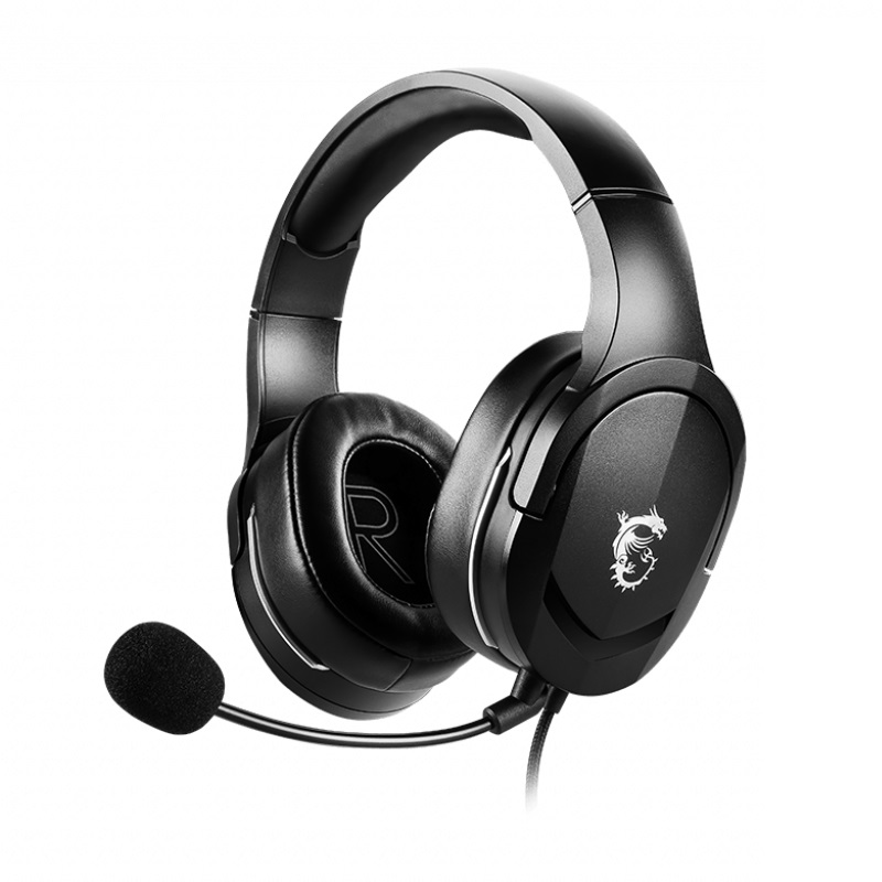 Наушники игровые MSI Immerse GH20, Черный
Наушники игровые MSI Immerse GH20, Черный