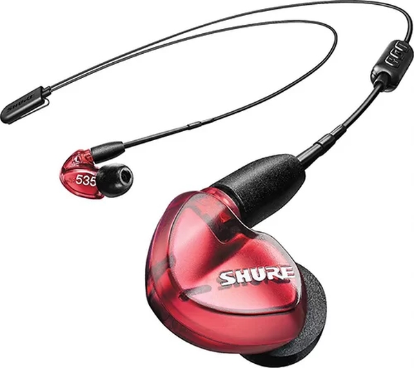 Наушники SHURE SE535LTD+BT2-EFS красный
Наушники SHURE SE535LTD+BT2-EFS красный