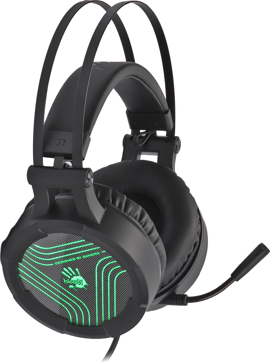 Наушники A4Tech Bloody G530S черный/зеленый
Наушники A4Tech Bloody G530S черный/зеленый