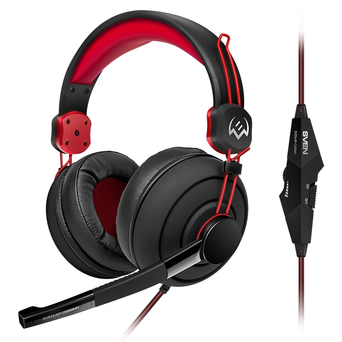 Наушники Sven AP-G888MV черный/красный (SV-013585)
Наушники Sven AP-G888MV черный/красный (SV-013585)