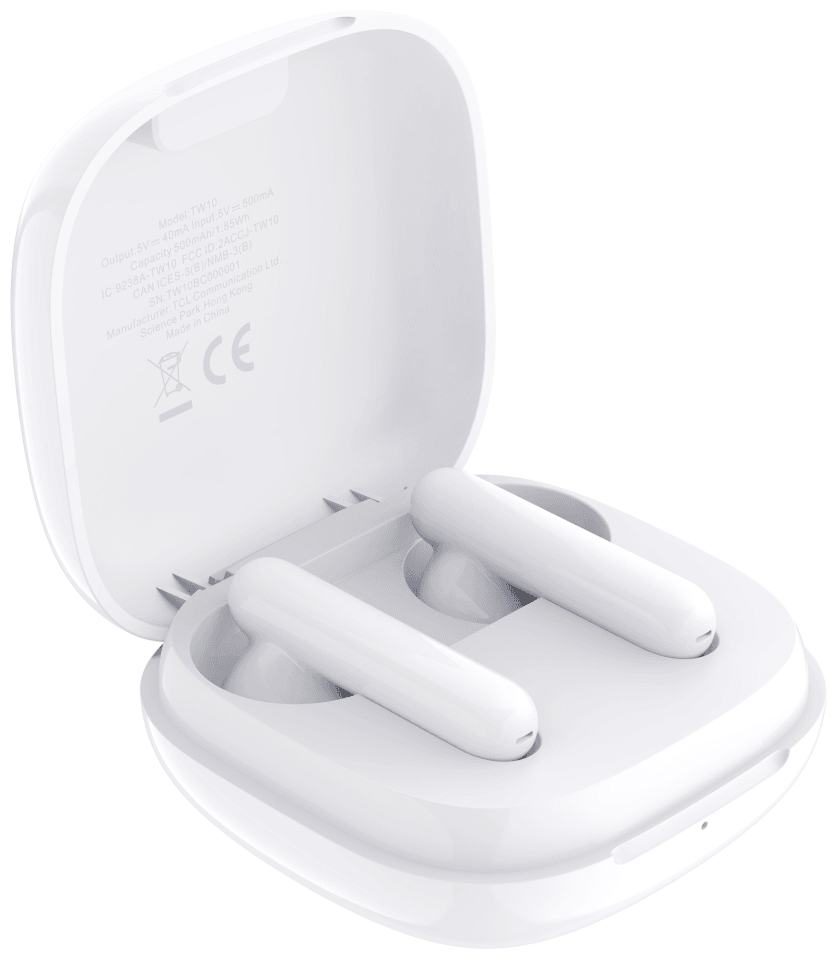 Наушники TCL TW10 White, Белый
Наушники TCL TW10 White, Белый