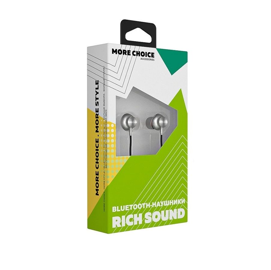 Наушники More choice BG6 (BG6S) Silver, Серебристый
Наушники More choice BG6 (BG6S) Silver, Серебристый