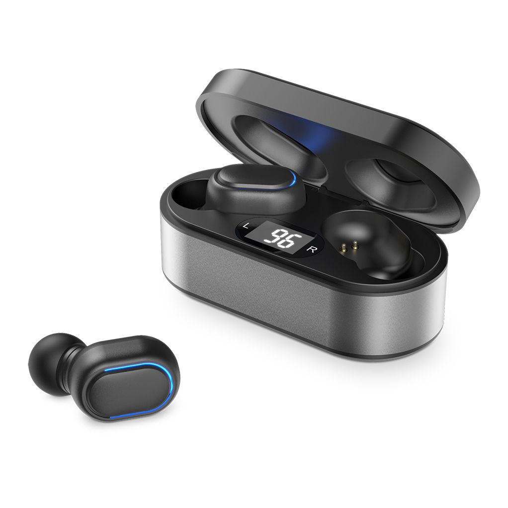 Наушники Olmio TWE-06 серые, Черный
Наушники Olmio TWE-06 серые, Черный