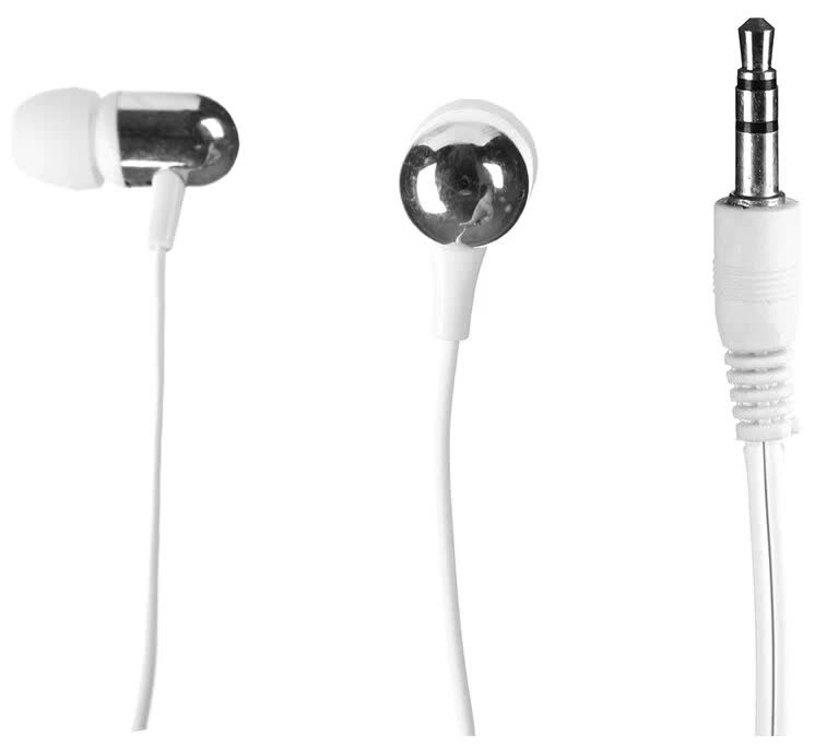 Наушники Red Line S5, белые, Белый 
Наушники Red Line S5, белые, Белый