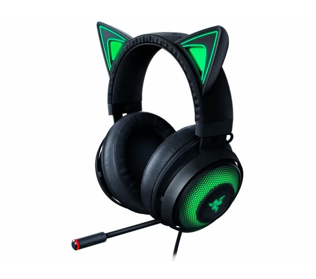 Наушники Razer Kraken Kitty Ed. - Black- USB Surround Sound Headset, Зеленый;черный
Наушники Razer Kraken Kitty Ed. - Black- USB Surround Sound Headset, Зеленый;черный