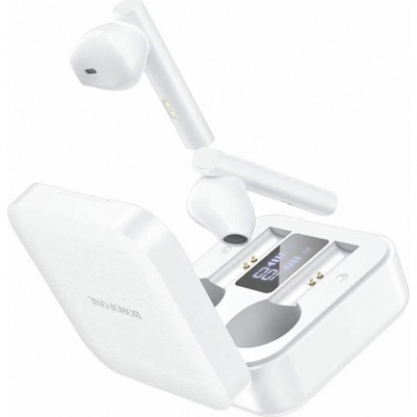 Наушники Borofone с микрофоном (TWS) BE40 Triumph, белый (41240)
Наушники Borofone с микрофоном (TWS) BE40 Triumph, белый (41240)