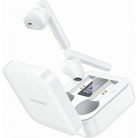 Наушники Borofone с микрофоном (TWS) BE40 Triumph, белый (41240)
Наушники Borofone с микрофоном (TWS) BE40 Triumph, белый (41240)
