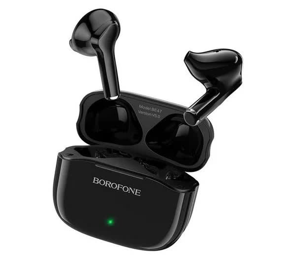Наушники Borofone с микрофоном (TWS) BE47 Perfecto, черные (43619), Черный
Наушники Borofone с микрофоном (TWS) BE47 Perfecto, черные (43619), Черный
