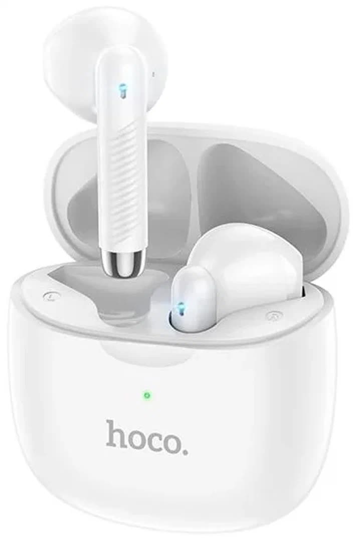 Наушники Hoco с микрофоном (TWS) ES56 Scout, белый (50280)
Наушники Hoco с микрофоном (TWS) ES56 Scout, белый (50280)
