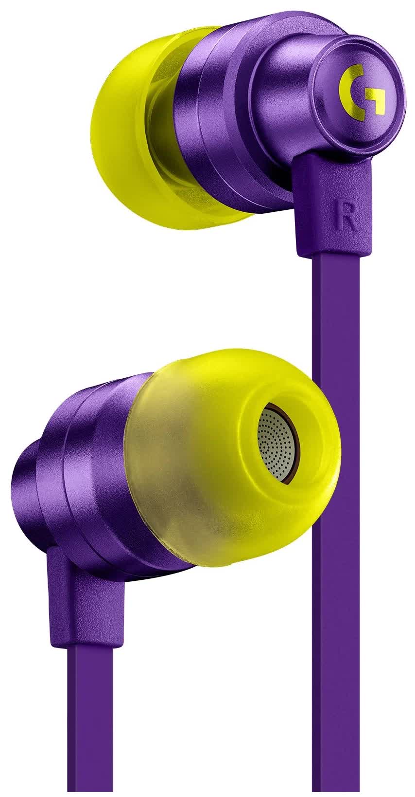 Наушники Logitech G333 Wired purple (981-000936), Желтый/фиолетовый
Наушники Logitech G333 Wired purple (981-000936), Желтый/фиолетовый