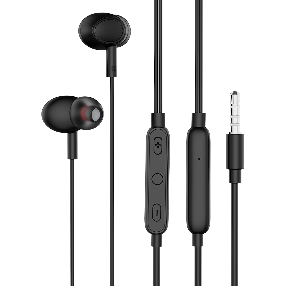 Наушники PERO EP14 черная, Черный 
Наушники PERO EP14 черная, Черный