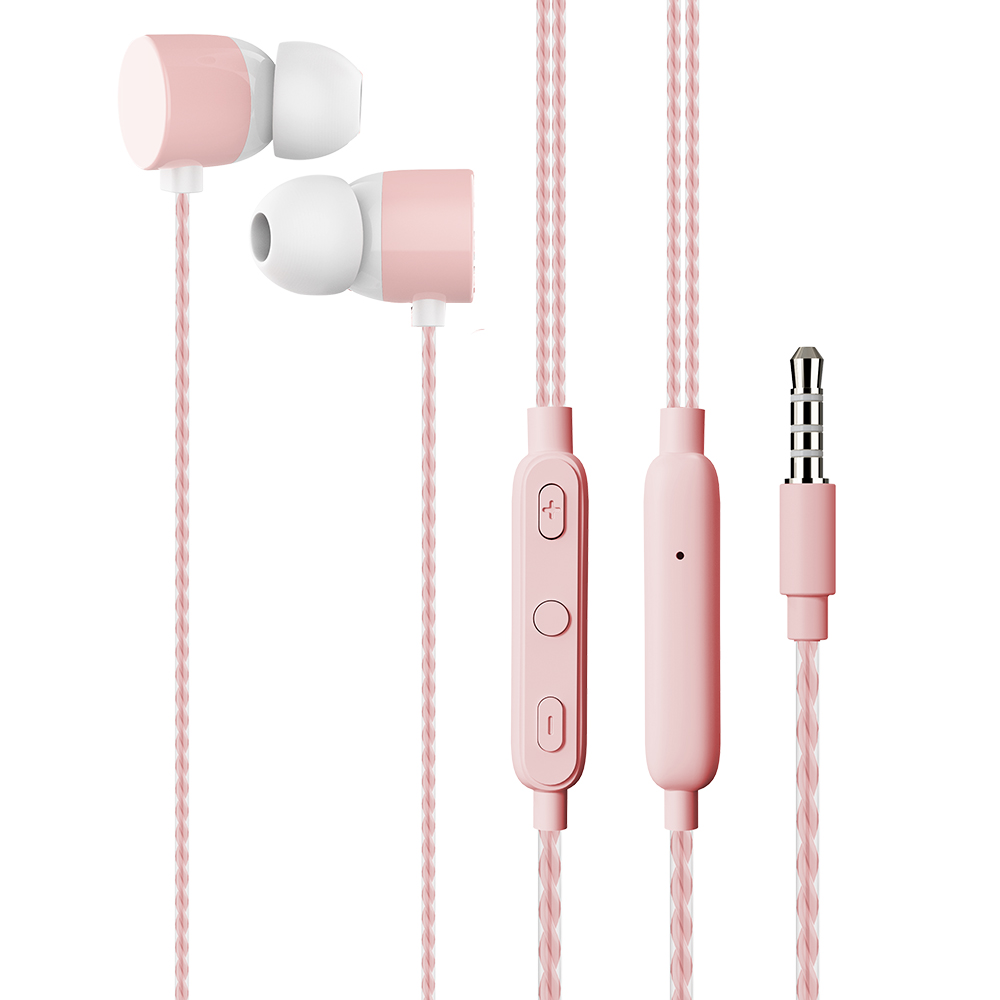 Наушники PERO EP15 розовая, Розовый
Наушники PERO EP15 розовая, Розовый