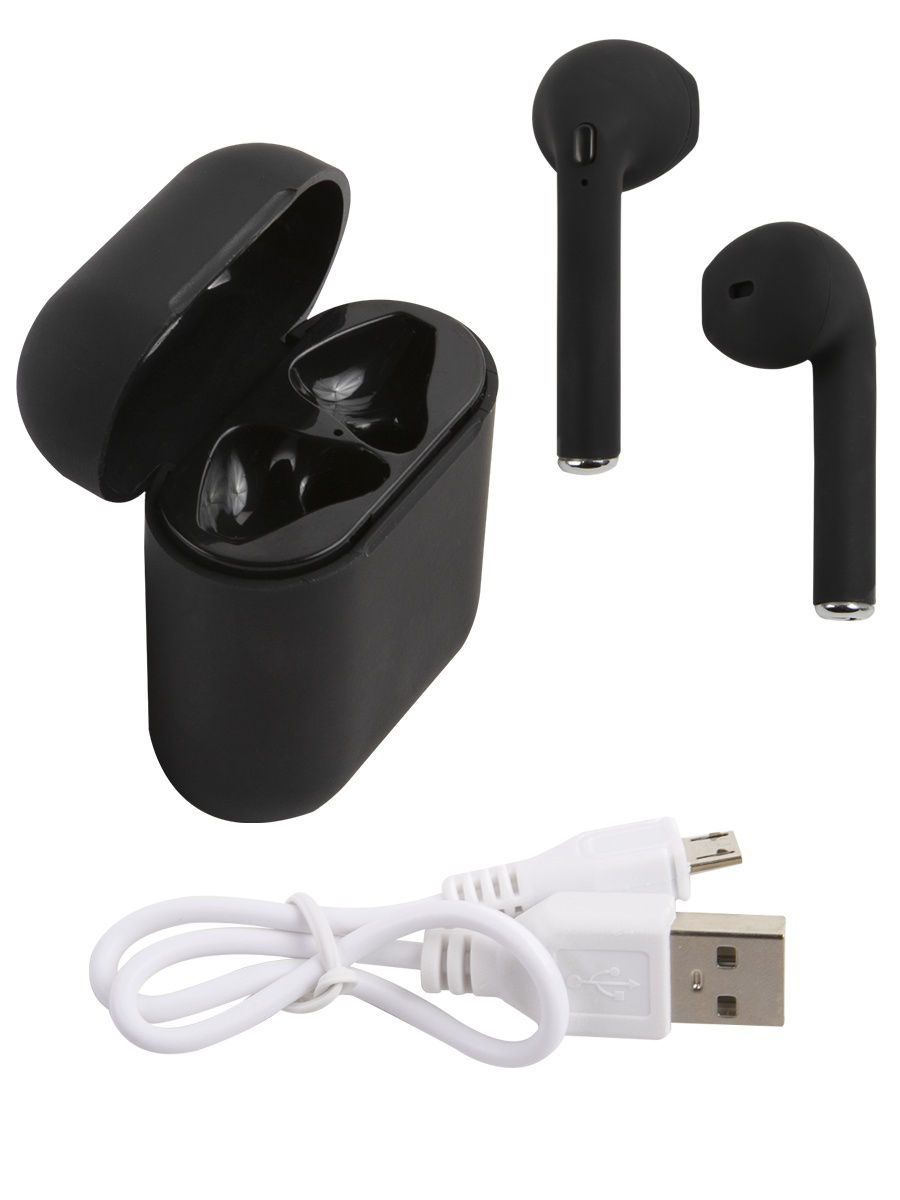 Наушники TWS mObility mt-06, soft touch черные, Черный
Наушники TWS mObility mt-06, soft touch черные, Черный