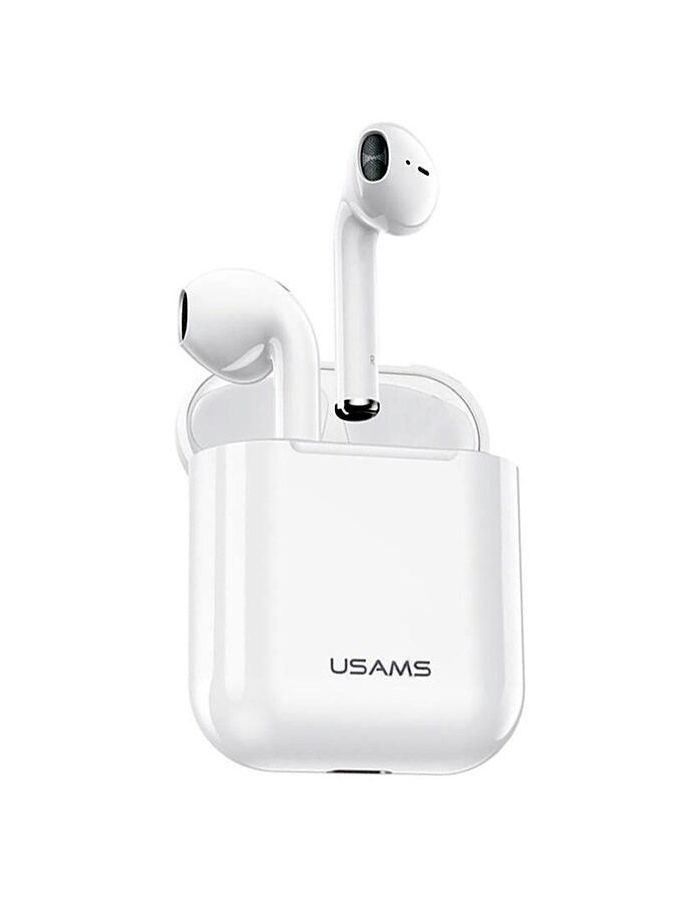 Наушники USAMS с микрофоном (TWS) US-LQ001, белый (BHULQ01)
Наушники USAMS с микрофоном (TWS) US-LQ001, белый (BHULQ01)