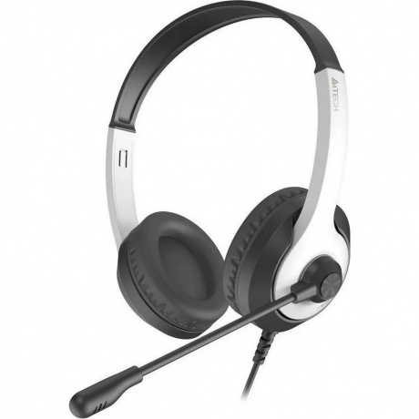 Наушники A4Tech Fstyler FH100U белый/черный
Наушники A4Tech Fstyler FH100U белый/черный