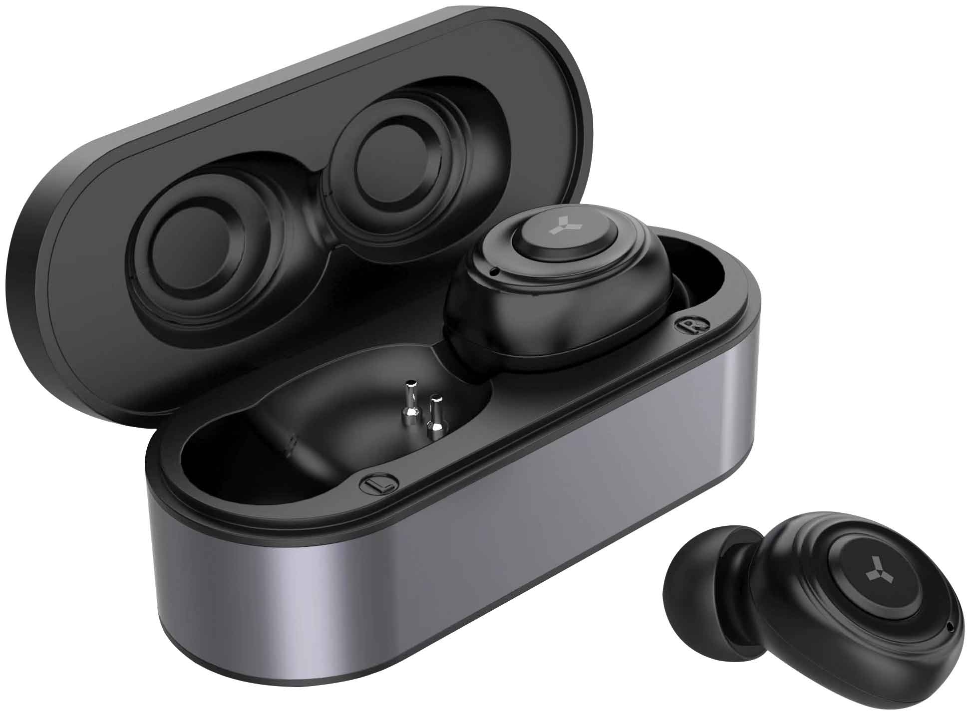 Наушники Accesstyle Chrome TWS Gray, Серый
Наушники Accesstyle Chrome TWS Gray, Серый