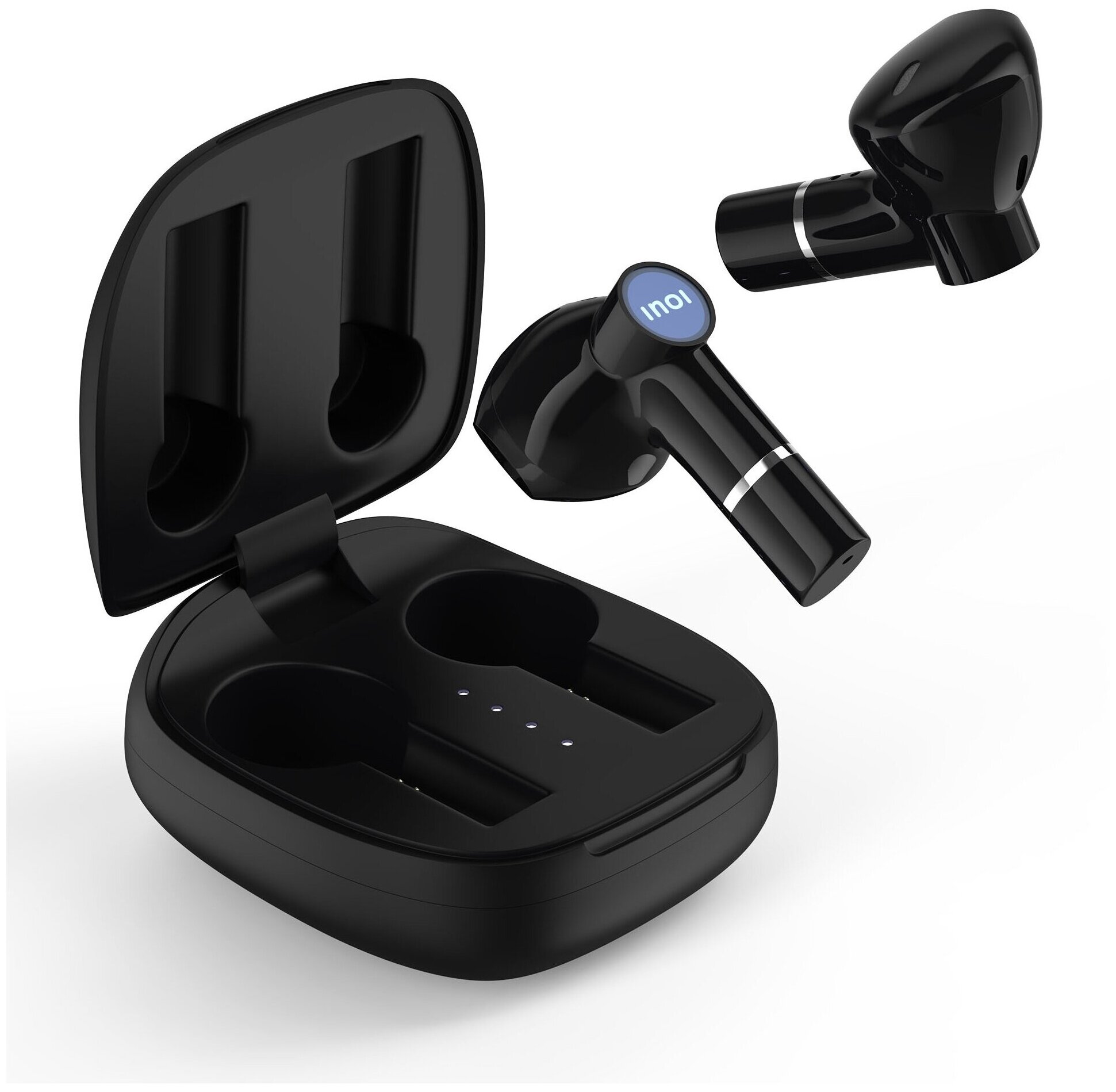 Наушники INOI inoiPods Black, Черный
Наушники INOI inoiPods Black, Черный