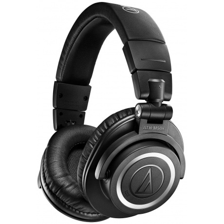 Наушники Audio-Technica ATH-M50XBT2, черный
Наушники Audio-Technica ATH-M50XBT2, черный