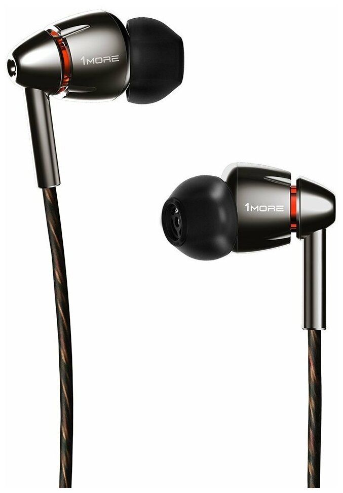 Наушники 1MORE Quad Driver In-Ear E1010, черный
Наушники 1MORE Quad Driver In-Ear E1010, черный