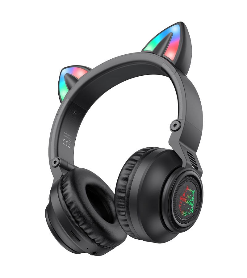 Наушники Borofone BO18 Cat Black 6974443384949, Черный
Наушники Borofone BO18 Cat Black 6974443384949, Черный