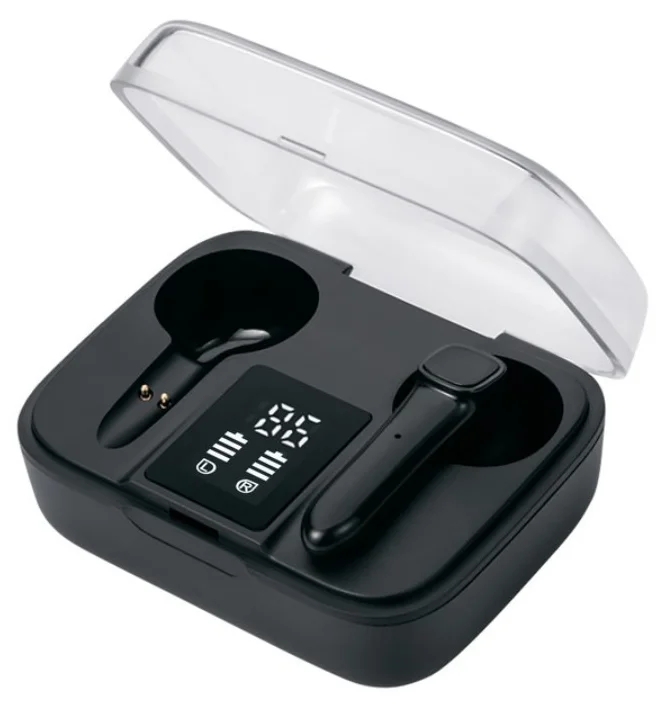 Наушники беспроводные Krutoff Q-01 TWS (черные), Черный
Наушники беспроводные Krutoff Q-01 TWS (черные), Черный