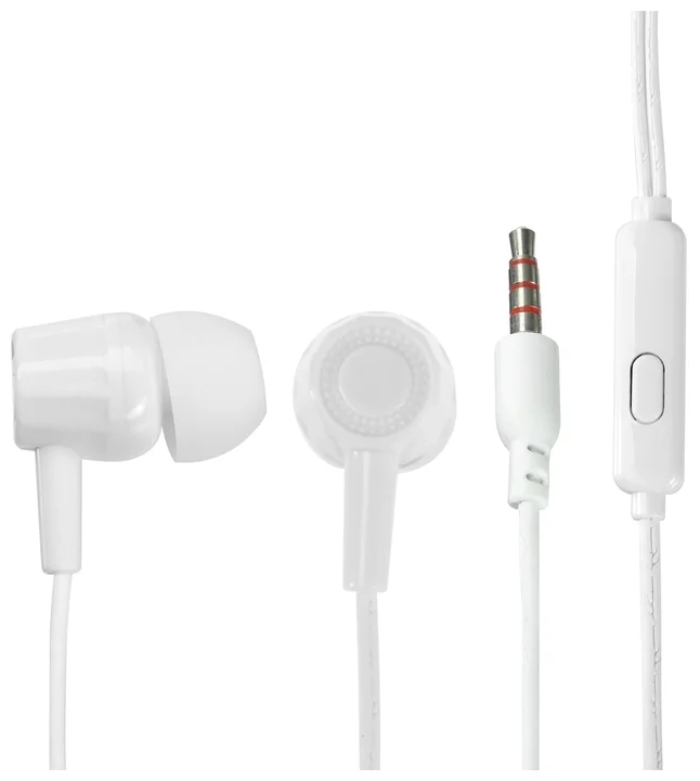 Наушники с микрофоном Krutoff HF-J69 белые (пакет), Белый
Наушники с микрофоном Krutoff HF-J69 белые (пакет), Белый