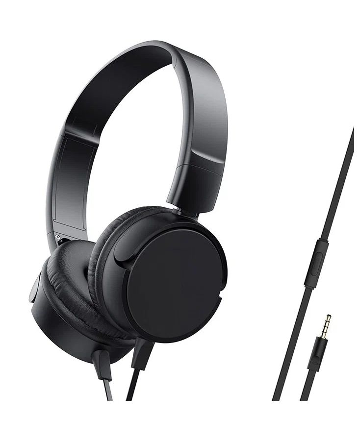 Наушники OLMIO полноразмерные, HF-010, Черный
Наушники OLMIO полноразмерные, HF-010, Черный