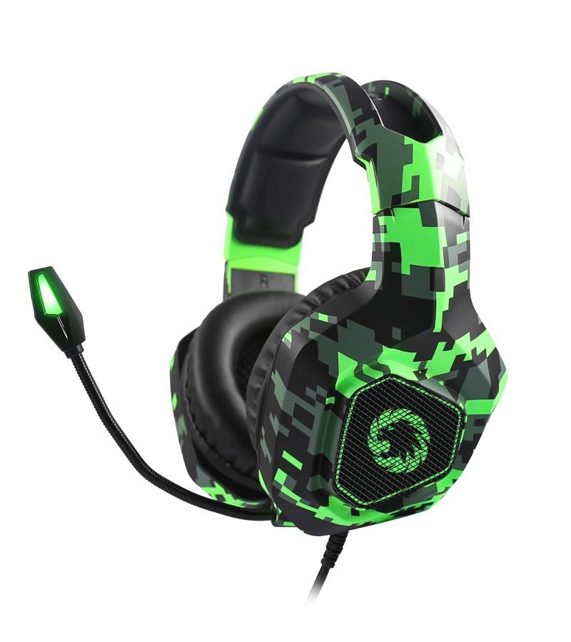 Наушники GameMax HG300, Черный;зеленый
Наушники GameMax HG300, Черный;зеленый