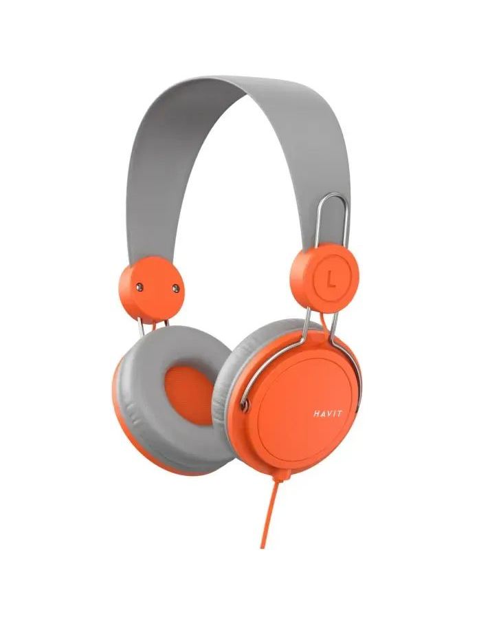 Наушники Havit HV-H2198d Grey+Orange, Оранжевый;серый
Наушники Havit HV-H2198d Grey+Orange, Оранжевый;серый