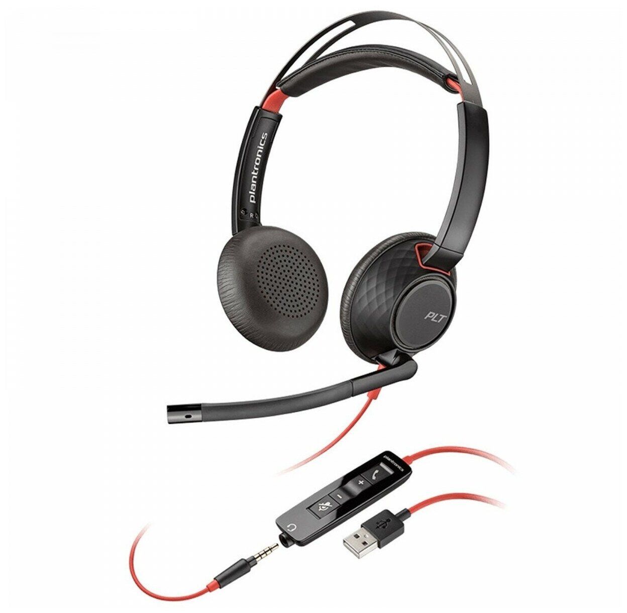 Наушники Plantronics BlackWire C5220 USB-A, Черный
Наушники Plantronics BlackWire C5220 USB-A, Черный