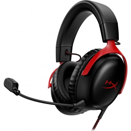 Наушники HyperX Cloud III чёрно-красная (727A9AA), Черный
Наушники HyperX Cloud III чёрно-красная (727A9AA), Черный