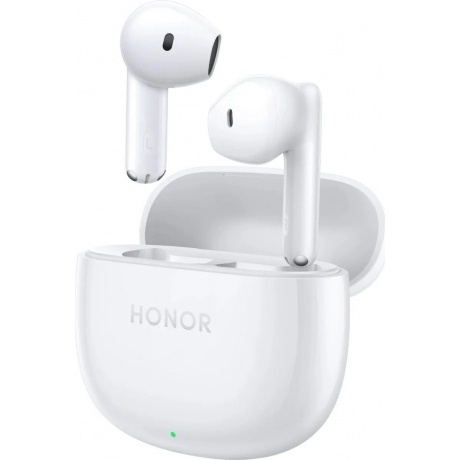 Наушники HONOR Earbuds X6 White 5503ABBG
Наушники HONOR Earbuds X6 White 5503ABBG