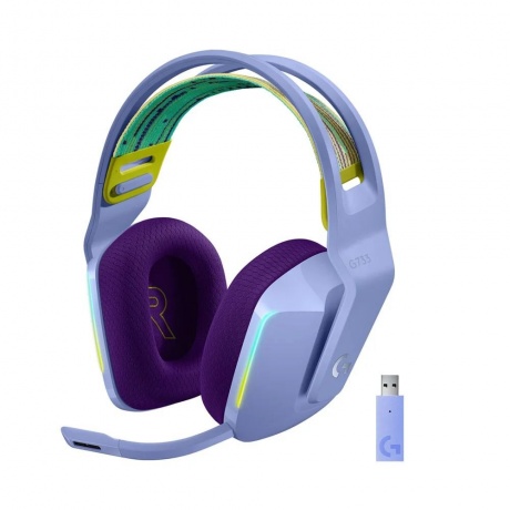 Наушники Logitech G733 Lightspeed Lilac (981-000892)
Наушники Logitech G733 Lightspeed Lilac (981-000892)