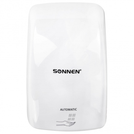 Сушилка ВЫСОКОСКОРОСТНАЯ для рук SONNEN HD-FL-2009, 1200Вт, пластиковый корпус, белая, 607959
Сушилка ВЫСОКОСКОРОСТНАЯ для рук SONNEN HD-FL-2009, 1200Вт, пластиковый корпус, белая, 607959