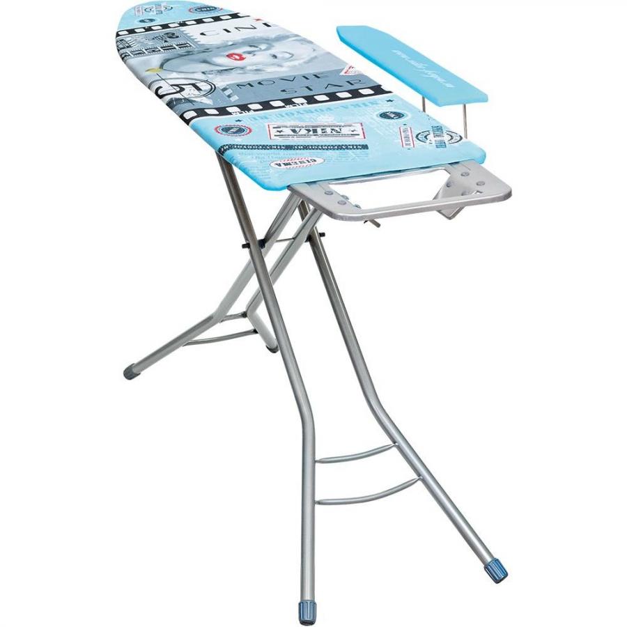 Гладильная доска СТЕЛЛА-КЛАССИК 2 122x35см фанера с подрукавником, Голубой
Гладильная доска СТЕЛЛА-КЛАССИК 2 122x35см фанера с подрукавником, Голубой