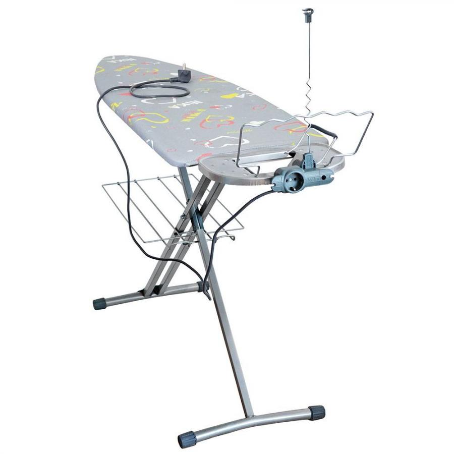 Гладильная доска БЕСТ тефлон 122х40см, Серо-голубой
Гладильная доска БЕСТ тефлон 122х40см, Серо-голубой